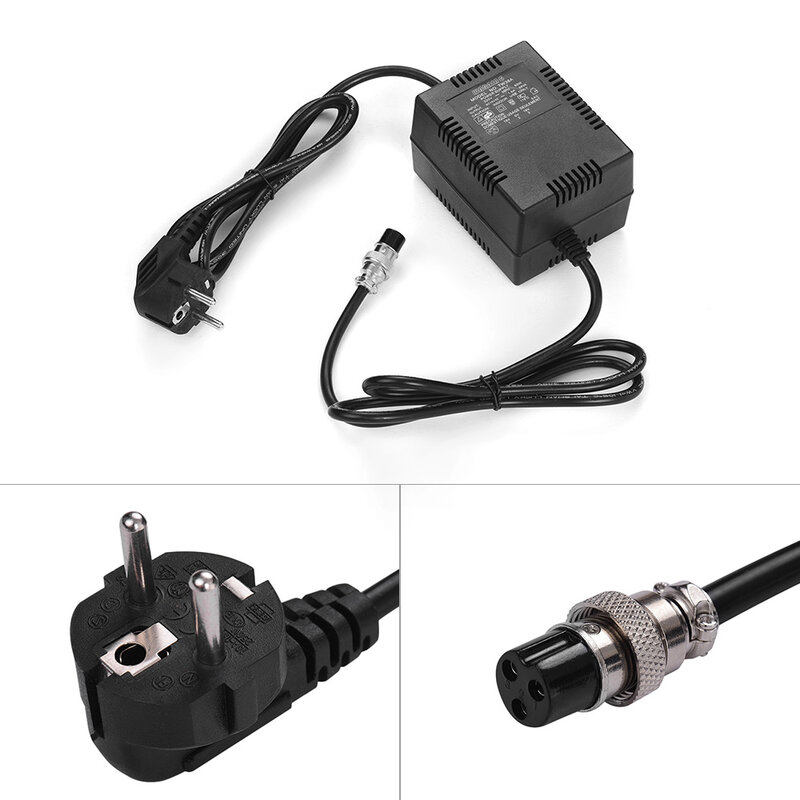 High-Power Mixing Console Mixer Voeding Ac Adapter 18V 1600mA 60W 3-Pin Connector 220V Input Eu Plug Voor 10-Kanaals