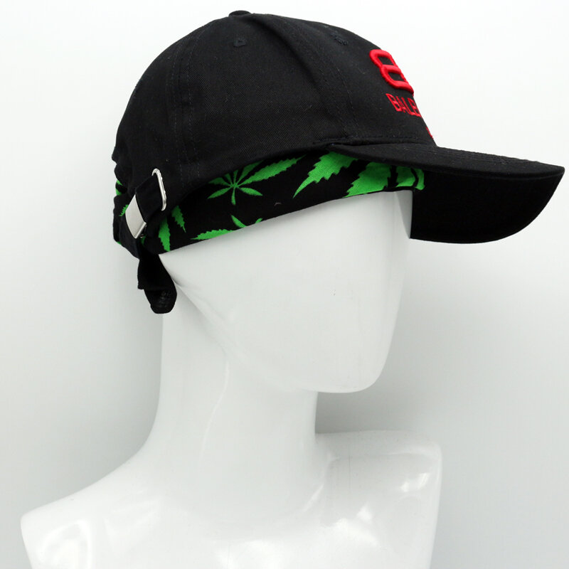 Cotton Bandana Green Leaves Black Hiphop Men Squares Neck Scarf Headband Handkerchief Headwear