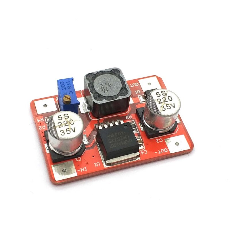 Lm2577 módulo de alimentação do impulsionador módulo de microcomputador com chip único bloco de construção eletrônico carro inteligente