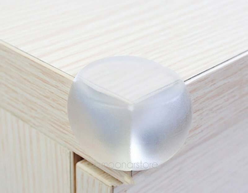 1 PCS/12 PCS Children Safety Soft Elastic Protector Desk Table Corner Edge Protection ball Cover Kids Spherical Collision Angle