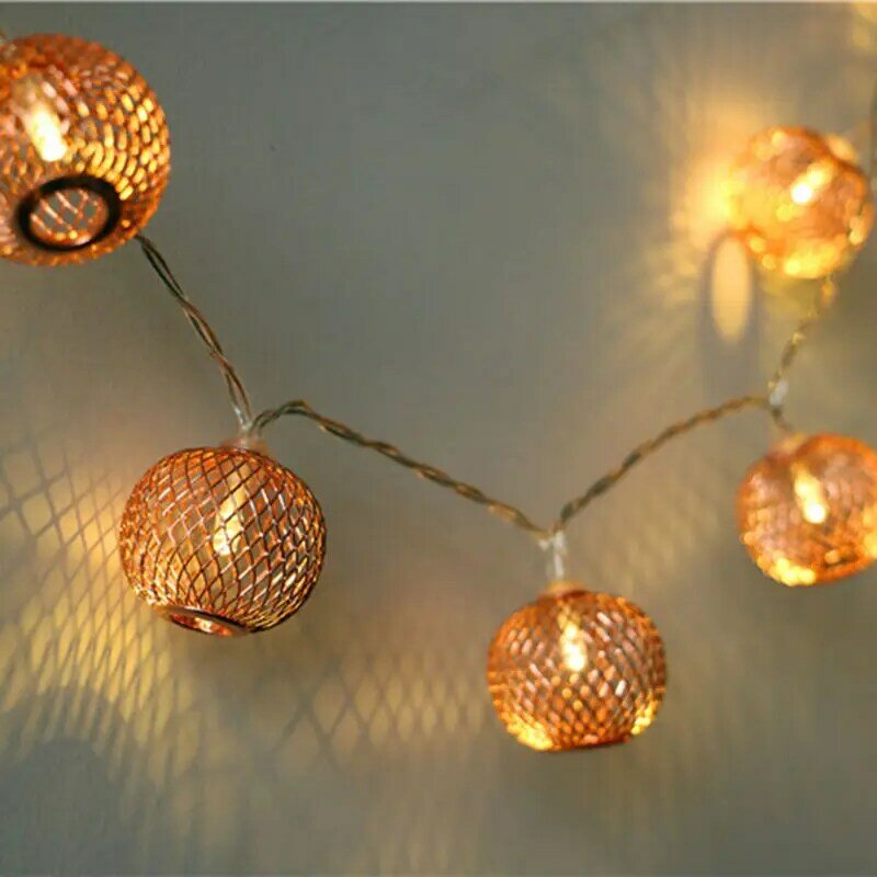 Nieuwe 20 Leds Globe Bal Opknoping Fairy String Night Light Xmas Party Garden Decor