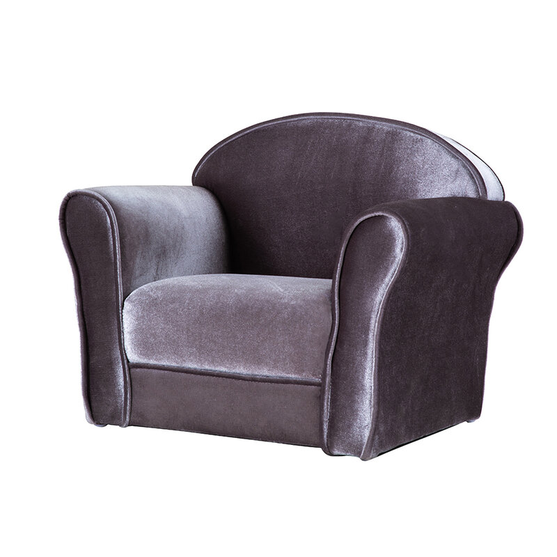 Modern Velvet Kids Sofa Chair Armchair For Children Small Arm Chair Living Room Bedroom for Games Reading Furniture