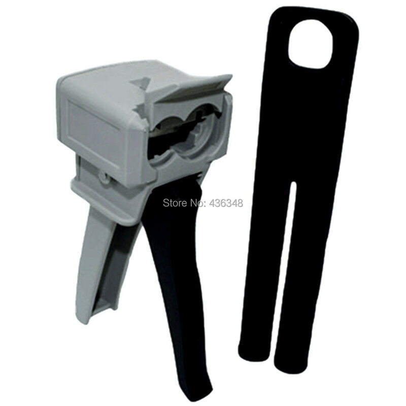1:1 50Ml Doseren Gun Dispenser Ab Lijmpistool Handmatige Applicator Voor Epoxy Hars Lijm Mengen Uitdelen Cartridges 1:1 Verhoudingen