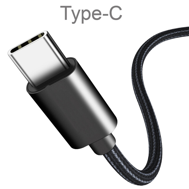 3A USB tipo C rápido Chagring cargador tipo-c Cable para Samsung S10 S9 Xiaomi mi 9 8 oneplus 6 t 6 5 t USB-C Cable de datos