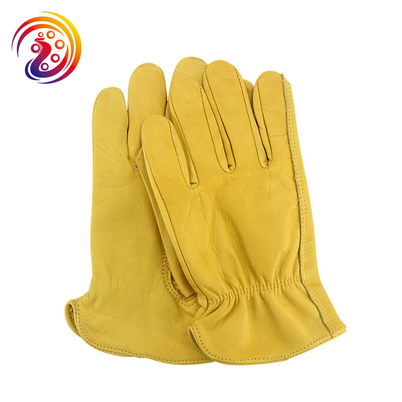 Olson Deepak кожаные рабочие перчатки, Рабочие перчатки мужчины,для водителей, охоты, вождения, фермы, сада, сварка, защита безопасности, рабочие