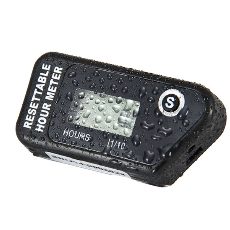 Tacômetro digital para cortador de grama, motocicleta, motocross, serra elétrica marinha