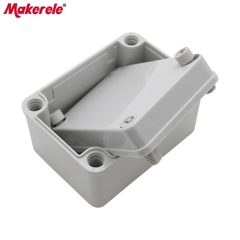 Caja de plástico impermeable IP65, Conector de caja eléctrica para proyecto electrónico, caja de conexiones ABS, 1 piezas
