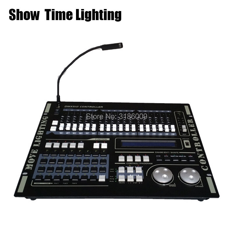 Promotion Super Pro 512 DMX contrôleur Net. Do A/B DMX512 sortie console pour XLR-3 led par faisceau tête mobile DJ lumière Show time