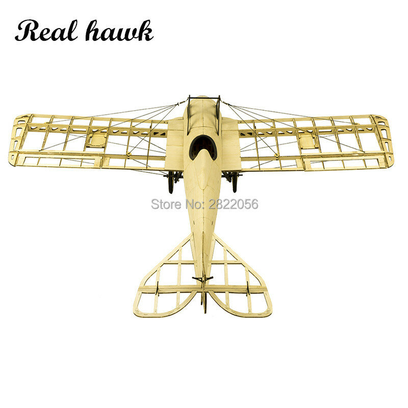 Avión de Balsawood a escala RC, Deperdussin, Monocoque, 1000mm (39 "), Kit de Balsa, modelo de madera de construcción DIY