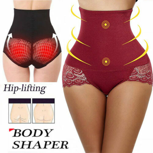 Women High Waist Briefs Underwear Shapewear Panty Body Shaper Control Slim Tummy