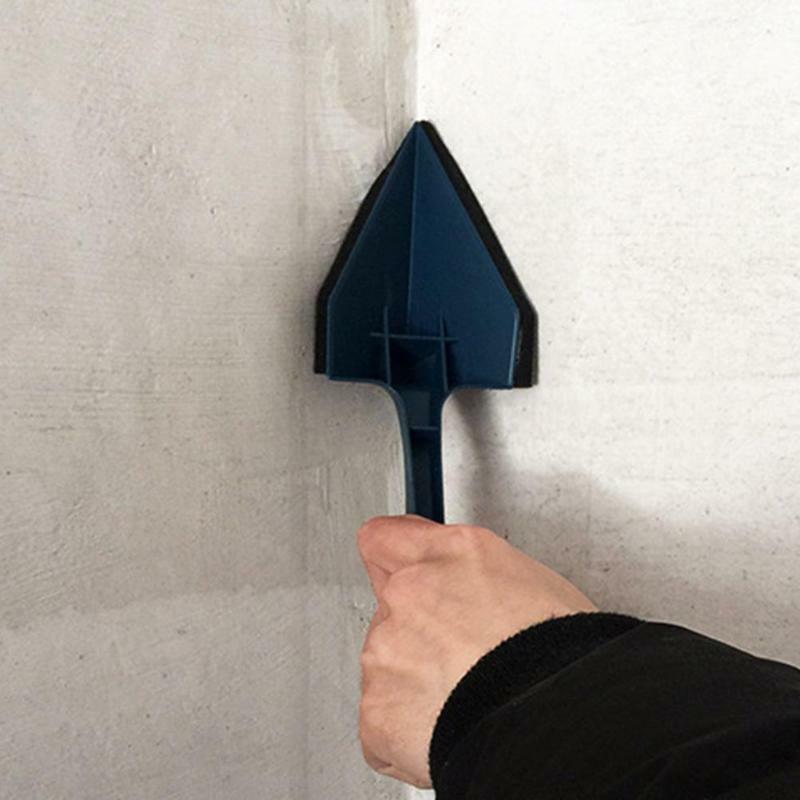 8 개/대 원활한 페인트 롤러 브러시 도구 세트 가정용 벽 장식 손잡이 몰려들 된 edger 도구 그림 브러쉬