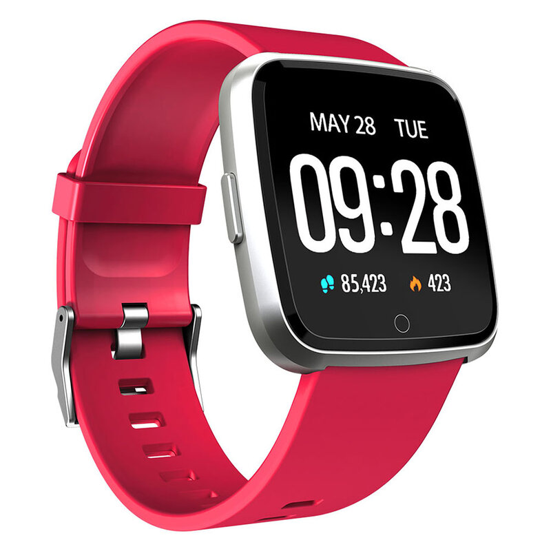 Y7 relógio smartwatch ip67, a prova d' água, monitor cardíaco, monitor de pressão sanguínea, unissex, para android e ios