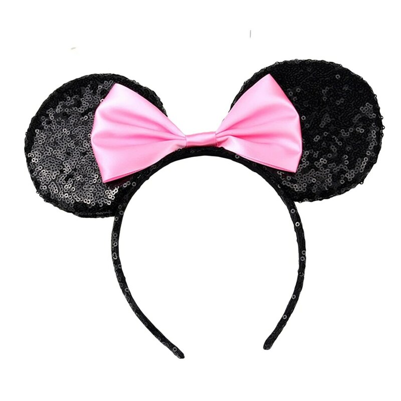 Crianças Brinquedo Da Moda Bonito Disney Mickey Minnie Ouvidos Headwear Cabelo Acessórios Mão Kawaii Dos Desenhos Animados Brinquedos de Pelúcia Presente de Aniversário Para As Meninas