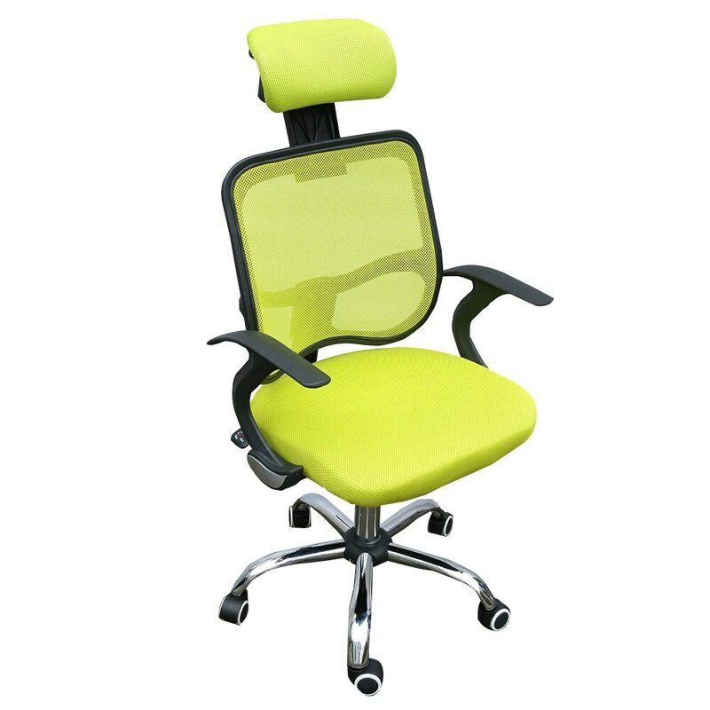 Code DECESELL8 Executive Office Chair Computer Chair Mesh Seat Fabric High Back Relaxing Head Pad Boss Chair 360° Swivel Wheel