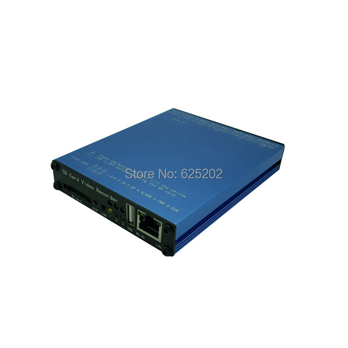 Мобильный видеорегистратор SDVR004 Mini, формат AVI, отличное качество, 4 канала