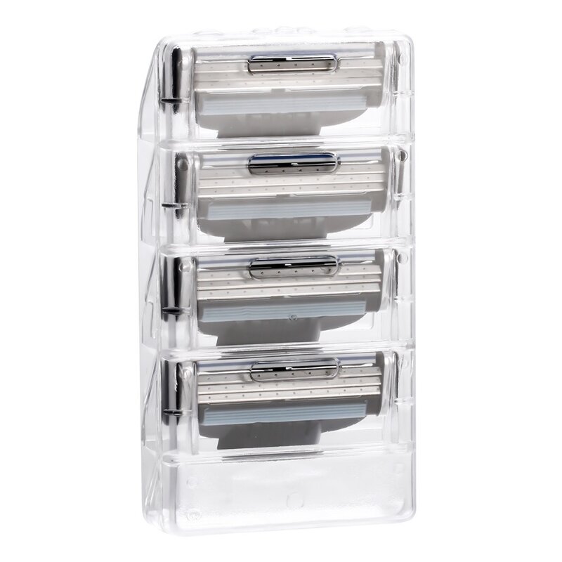 Бритвенные лезвия для Gillete Mache 3, 8 шт./уп., трехслойные лезвия бритвы для мужчин, лезвия для бритья, сменные кассеты для бритвы
