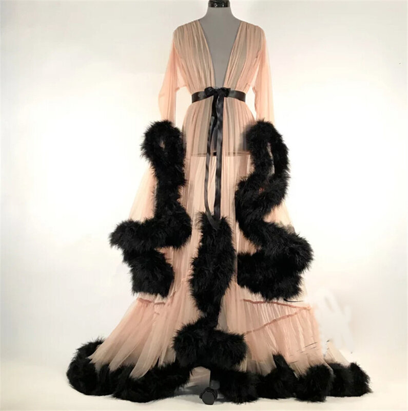 여자 신부 들러리 긴 레이스 가운 웨딩 nightdress 잠옷 드레싱 가운 핑크 그린 퍼플 와인 레드