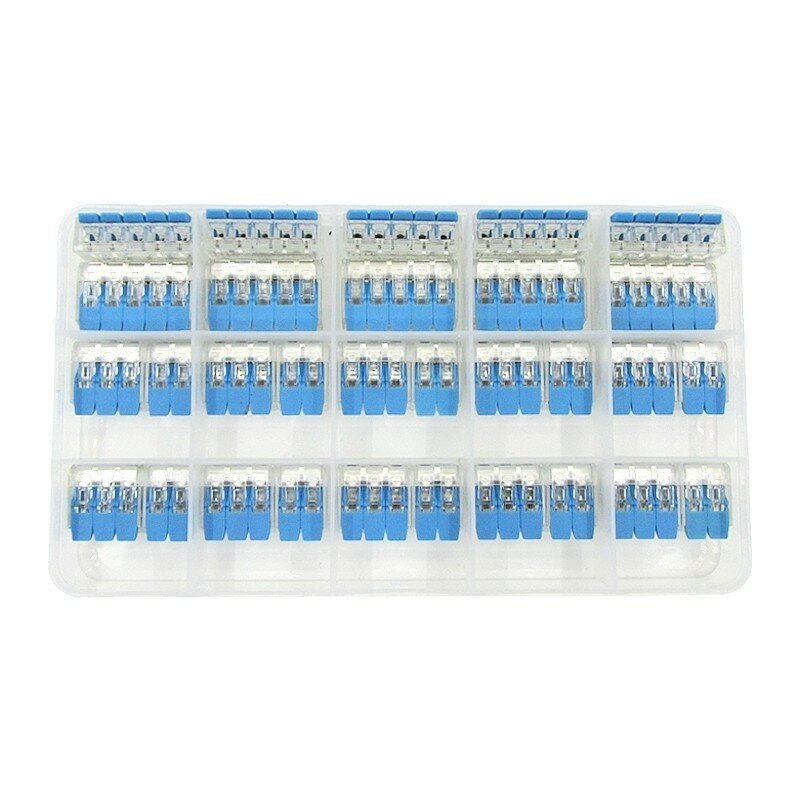 type(30PCS/BOX) Pin-412-415 Universal Compact Wiring Conector Terminal Block Connectors Terminator Wire Connector AWG 28-12