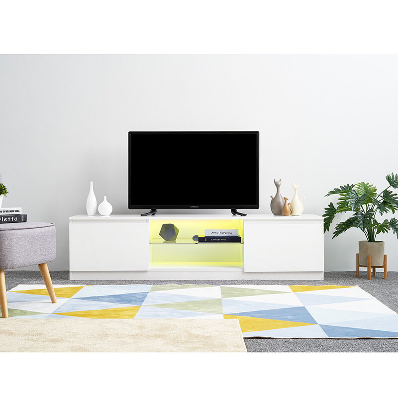 Panana Fashionable Design Home Living Room TV Cabinet Tv Stand Home Decorative Entertainment Media Console Table Furniture