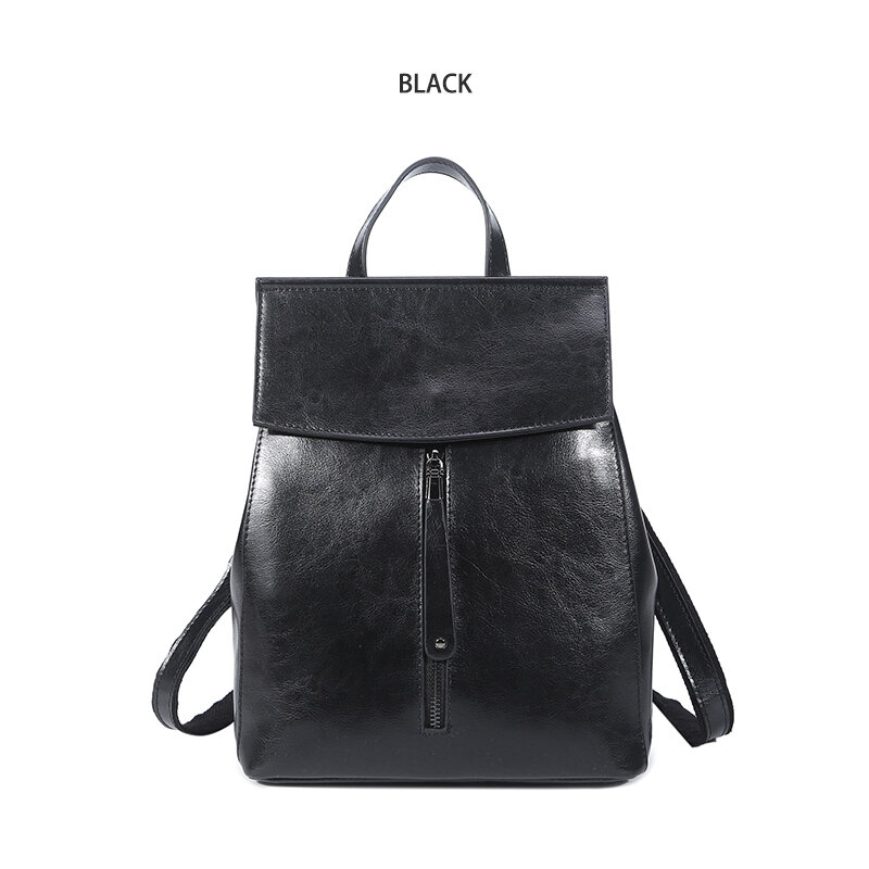 fashion quality chengguan 2688 genuine leather leisure backpack simplicity  comfortable high-capacity practical workmanship 2019