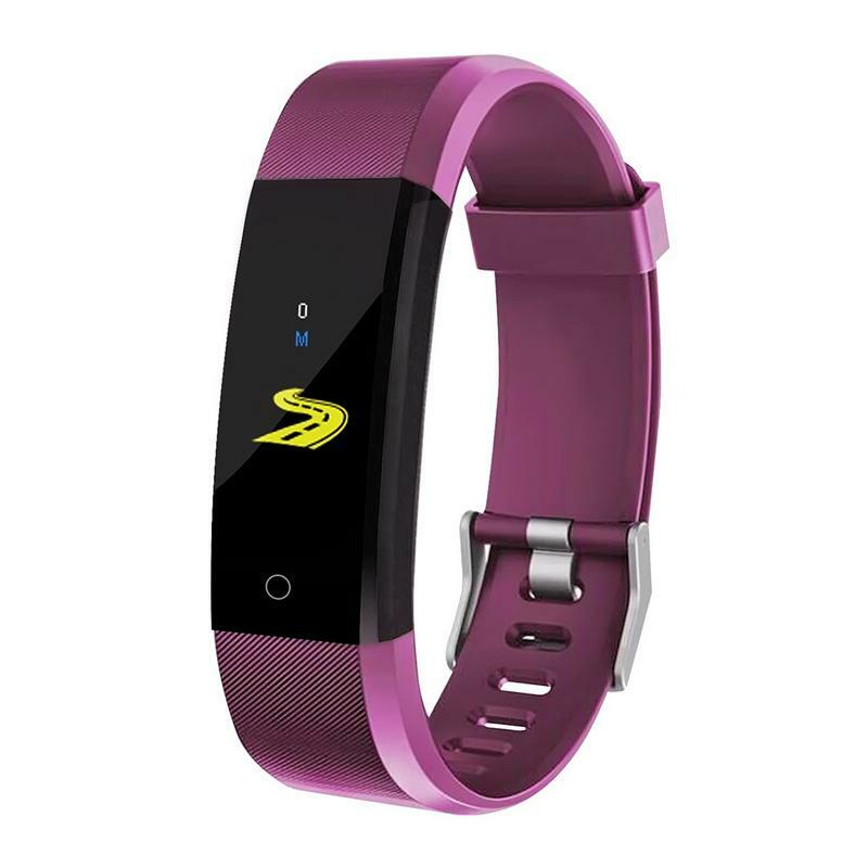 115 Plus inteligentna bransoletka fitness tracker kolorowy ekran sport smartband monitorujący ciśnienie krwi nocny monitor pracy serca nadgarstek Relogio