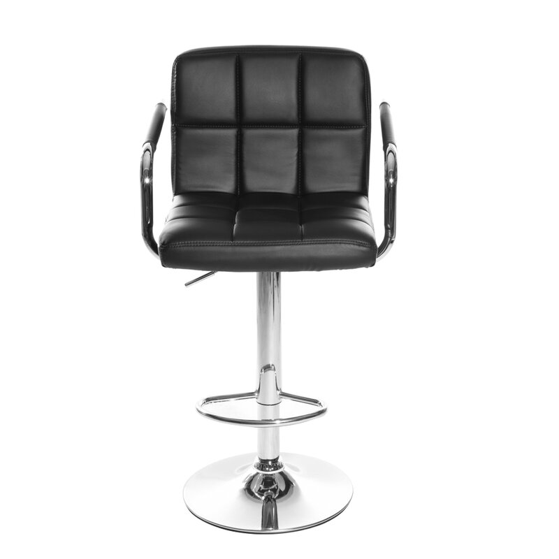 Panana stołki barowe syntetyczna skóra poduszka krzesło obrotowe regulowana wysokość Tabouret z podnóżkiem stołek barowy