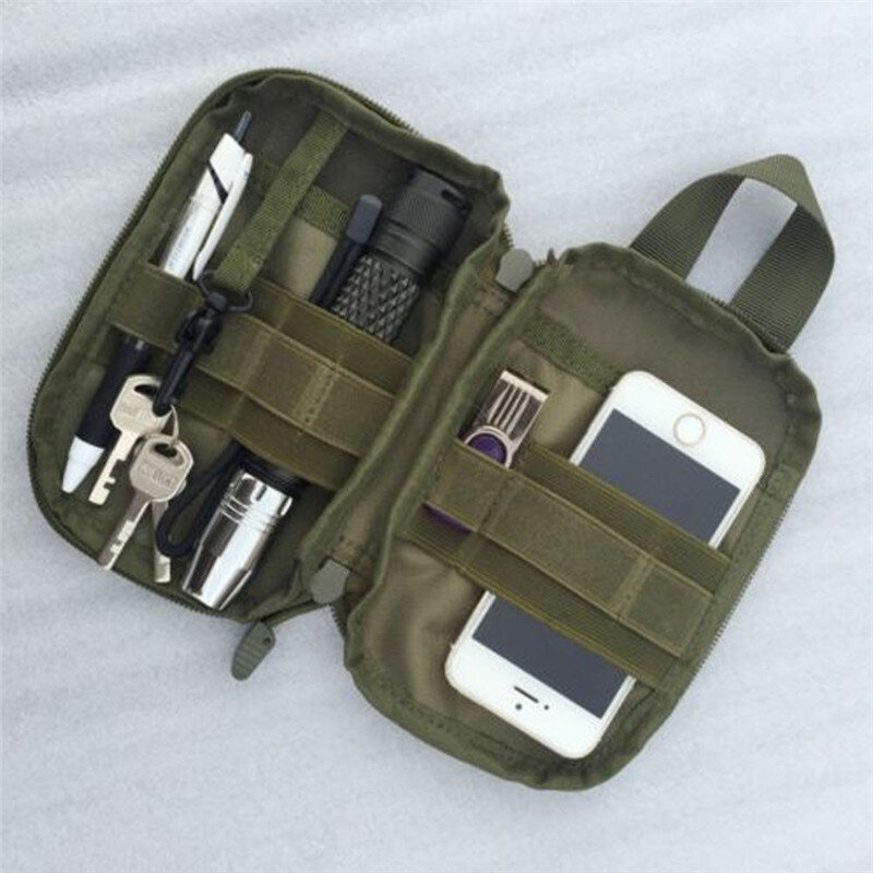 Men Tactical Waist Bag Sport Fanny Pack BELT BAG Outdoor Military Messenger Bags Men's Hiking Cycling Bag