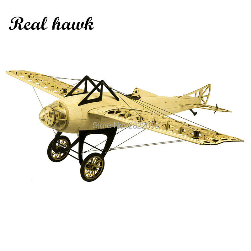 Avión de Balsawood a escala RC, Deperdussin, Monocoque, 1000mm (39 "), Kit de Balsa, modelo de madera de construcción DIY