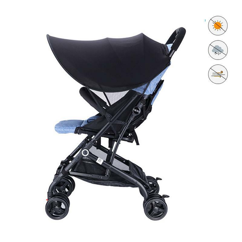 Carrinho de bebê guarda sol viseira do bebê carrinho de bebê acessórios do assento de carro quadro toldo capa chuva dossel acessórios