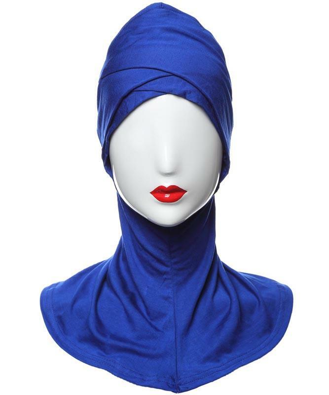 Stretch Underscarf damski muzułmański hidżab Turban głowy osłona na szyję szalik Wrap Amira chusty chusty Wrap Bonnet wewnętrzna czapka Ninja kapelusz
