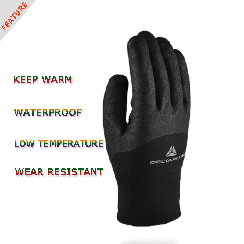 Winter Handschuhe-30 Grad Nitril Anti-Niedrigen Temperatur Handschuhe Warm Wear Beständig Arbeiten Reiten Ski Winddicht Sicherheit Handschuhe