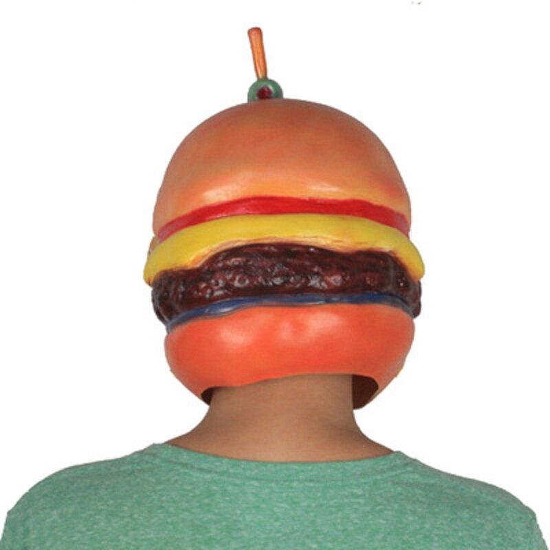 Game Battle Royale Beef Boss Mask Cosplay Durr Burger Masks Adult Latex Full Face Helmet Halloween Party Props Dropshipping