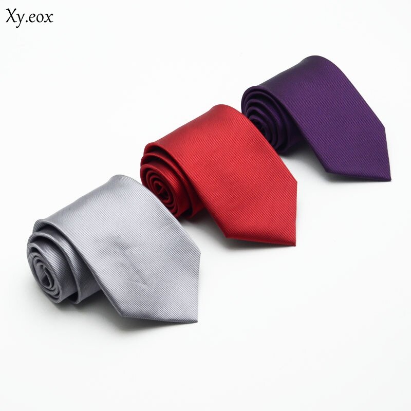 Gravata formal masculina de 8cm, 3 cores, gravata profissional para trabalho, casamento, festa, gravata de pescoço