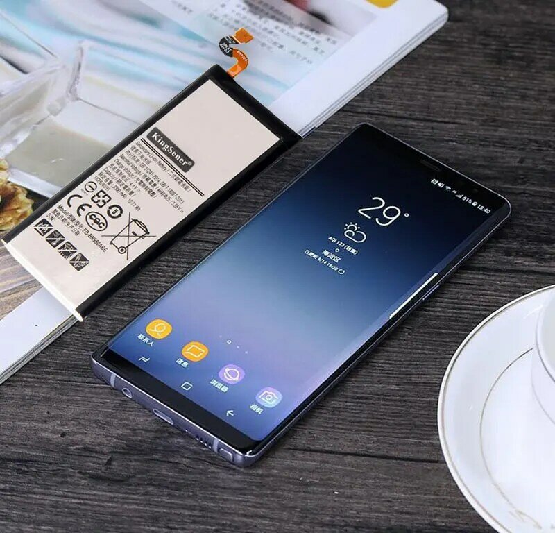 Kingsener EB-BN950ABE Baterai untuk Samsung Galaxy Note 8 N9500 N950D N9508 N950F N950FD N950J N950N N950U N950W 3300 MAh