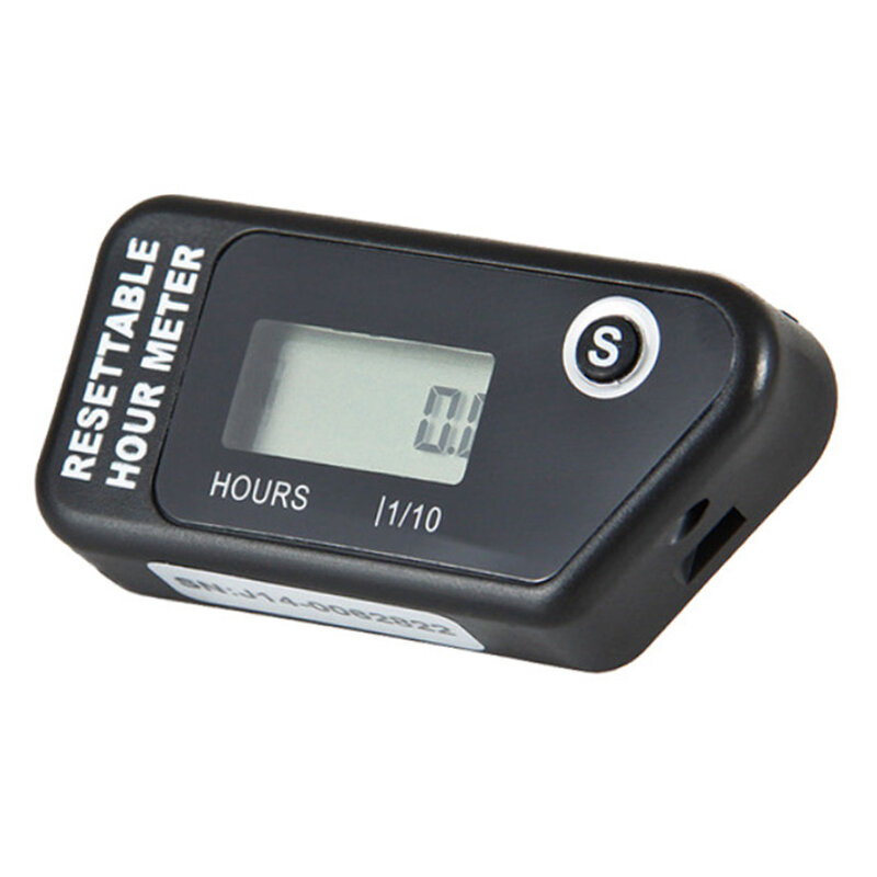 Tacômetro digital para cortador de grama, motocicleta, motocross, serra elétrica marinha