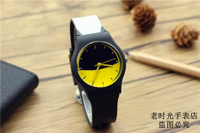 Marca original moda feminina homem mix cor relógio de pulso para senhora vestido presente relógio com movimento japão