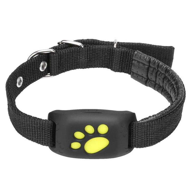 2020 New Cute Lightweight GPS Dog Cat Pet Real Time Tracker GSM/GPRS Finder Locator Alarm Waterproof Collar