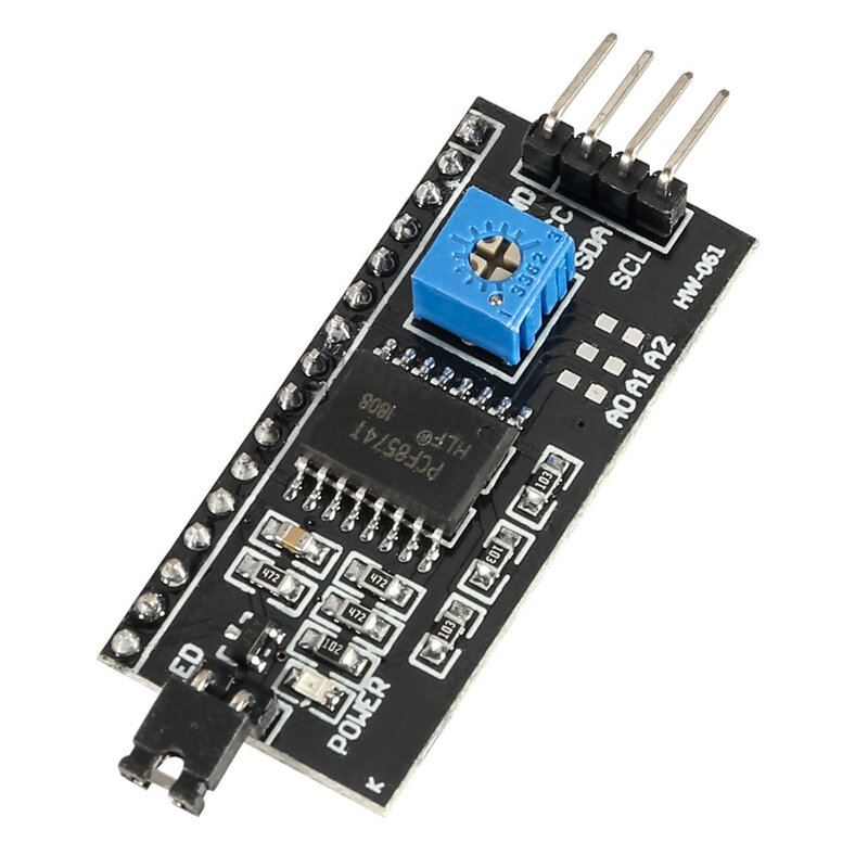 LCD1602 Adapter Board IIC/I2C Interface 5 V Converter Module IIC I2C TWI SPI Serial Interface Board voor Arduino LCD1602 Display