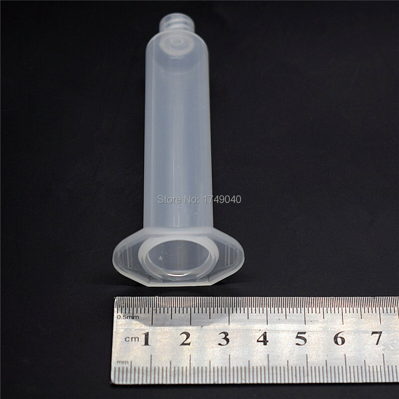 50pcs 10cc Glue Adhesive Dispenser Industrial Syringes Tube 10ml Dispensing Syringe Barrel Set for Industrial Dispensing Tools