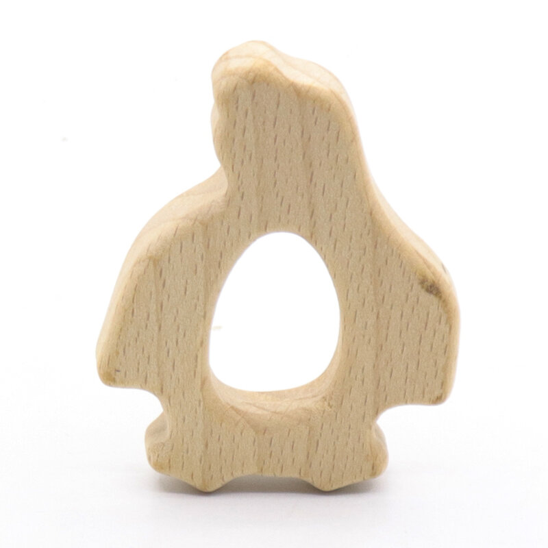 Fai da te giocattoli da palestra per bambini collana in legno ciondolo giocattoli per massaggiagengive in legno per uso alimentare tartaruga Koala balena giocattoli per la dentizione in legno