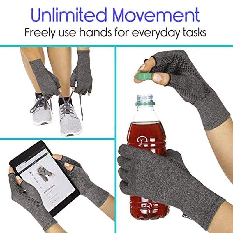Arthritis Gloves Rheumatoid Health Care Gloves 1 Pair Unisex Men Women Therapy Compression Gloves Hand Health Care