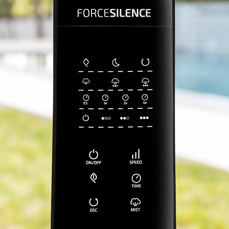 Cecotec Ventilador Nebulizador ForceSilence 690 Freshessence