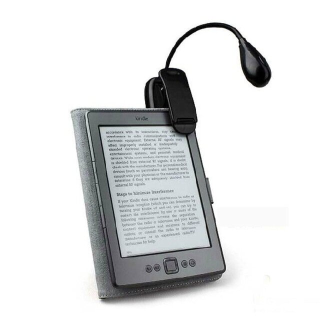Livre de lecture lumière pour Ebook Ereader Kindle pour livre de poche lampe de lecture lampe de bureau offre spéciale