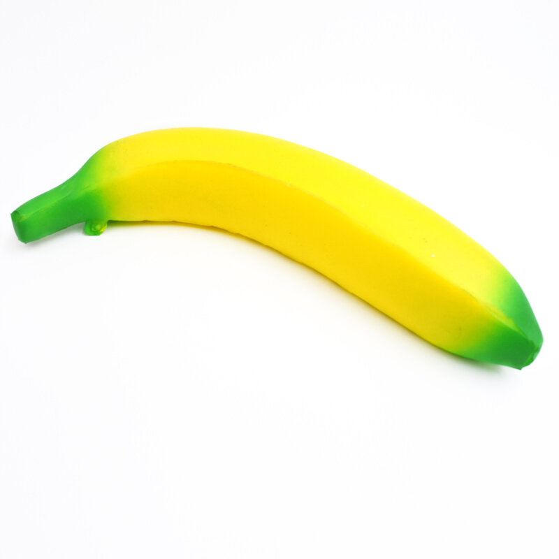 Kawaii Squishy Banana Simulation Fruit PU Soft Slow Rising Squeeze Phone Straps Scented Stress Relief Kids Toys