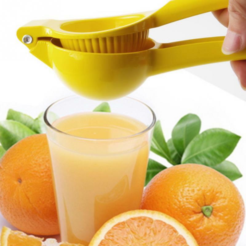 20*6*4CM Küche Tools Lemon Squeezer Aluminium legierung Orange Entsafter Obst Saft Reibahlen Schnelle Griff Drücken multifunktionale Werkzeug