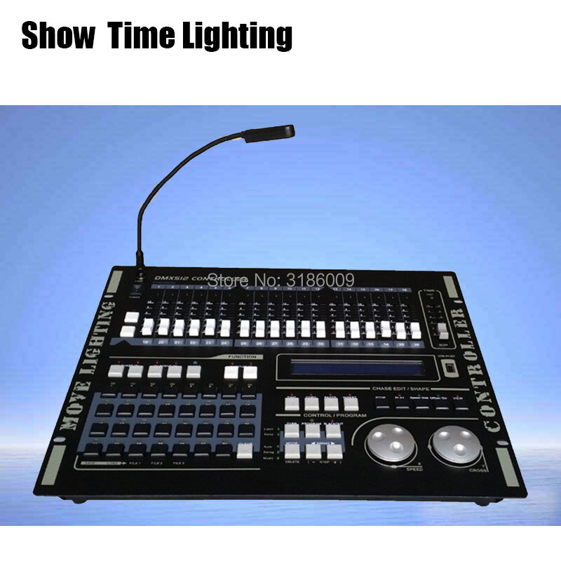 Promotion Super Pro 512 DMX Controller Net.Do A/B DMX512 output console for XLR-3 led par beam moving head DJ light Show time