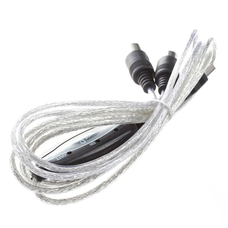 Semoic USB MIDI кабель, конвертер ПК в музыкальную клавиатуру, адаптер, шнур