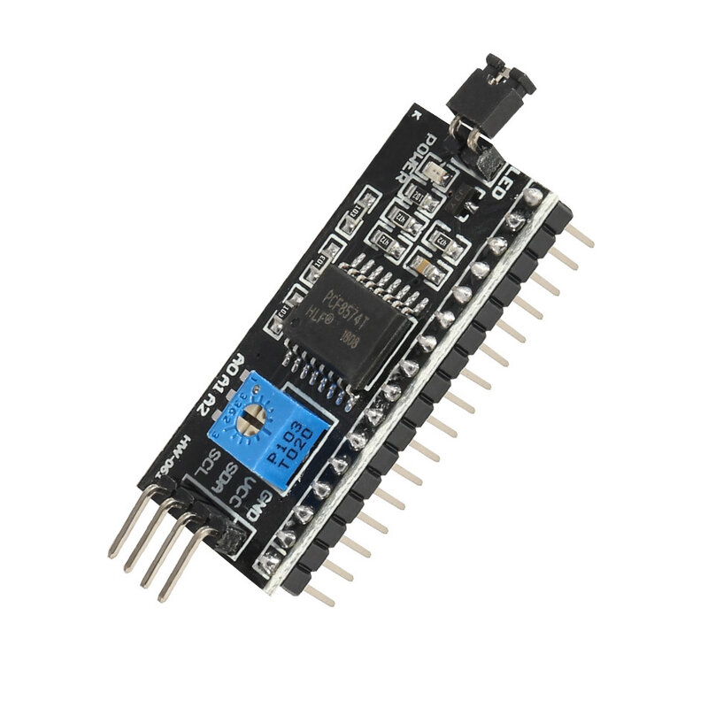 Плата адаптера LCD1602 IIC/I2C интерфейс 5 в модуль преобразователя IIC I2C TWI последовательный интерфейс SPI интерфейсная плата для дисплея Arduino LCD1602