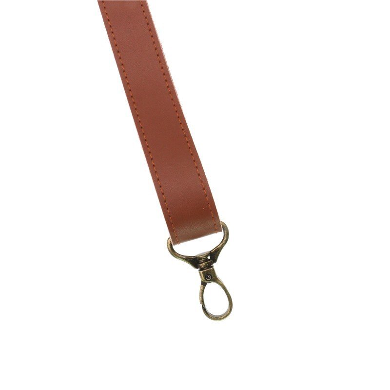 Y Back Bronze Hook British Style Mens Suspenders Vintage Adjustable Unisex Full Genuine Leather Suspender Pant Strap