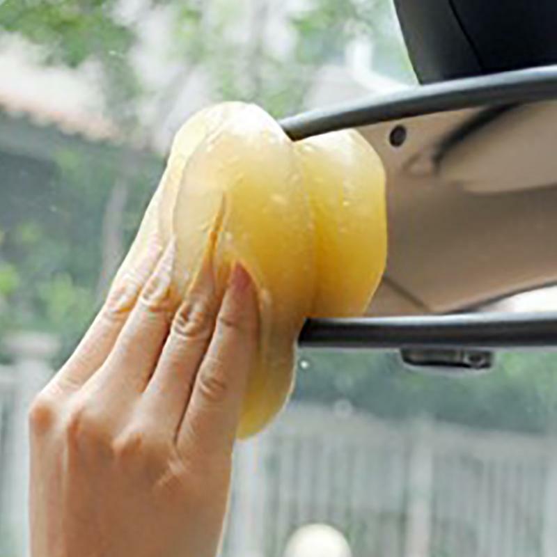 1pcs Car Cleaning Slime Zakken Of Blik Gum Luchtuitlaat Vent Stofverwijdering Kleverige Gel Toetsenbord Reiniger